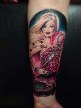 Barbie Tattoo 215