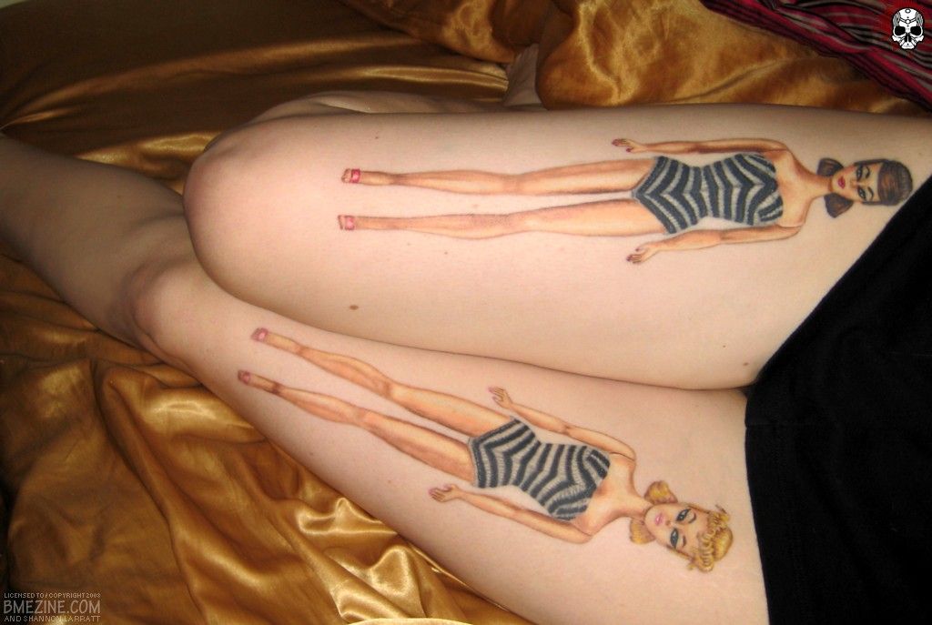 Barbie Tattoo 69