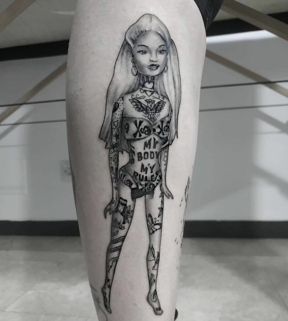 Barbie Tattoo 77