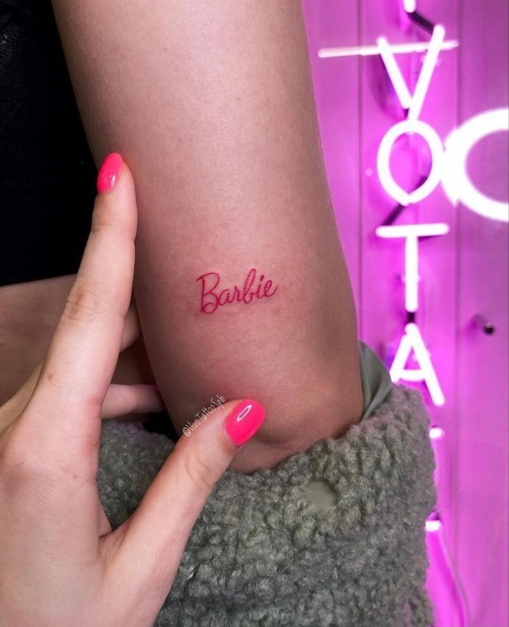 Barbie Tattoo 79