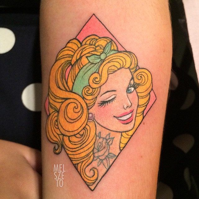 Barbie Tattoo 80