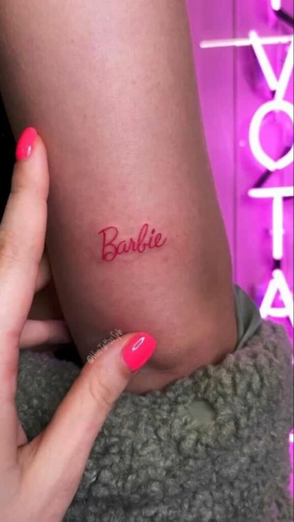 Barbie Tattoo 82