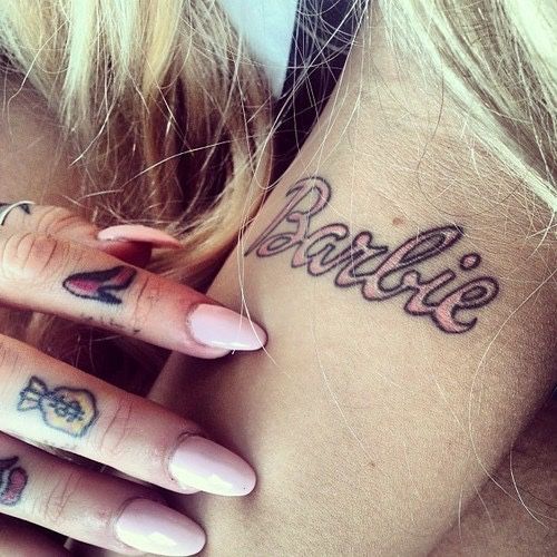 Barbie Tattoo 99