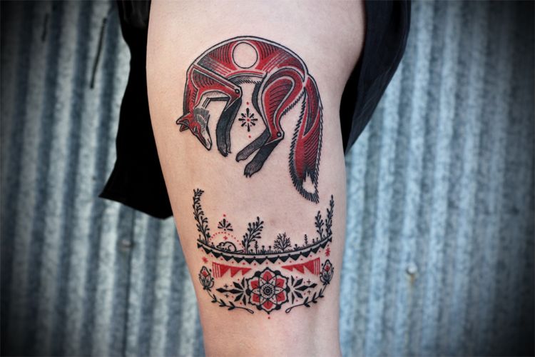 Coyote Tattoos 126