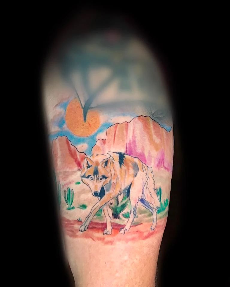 Coyote Tattoos 138