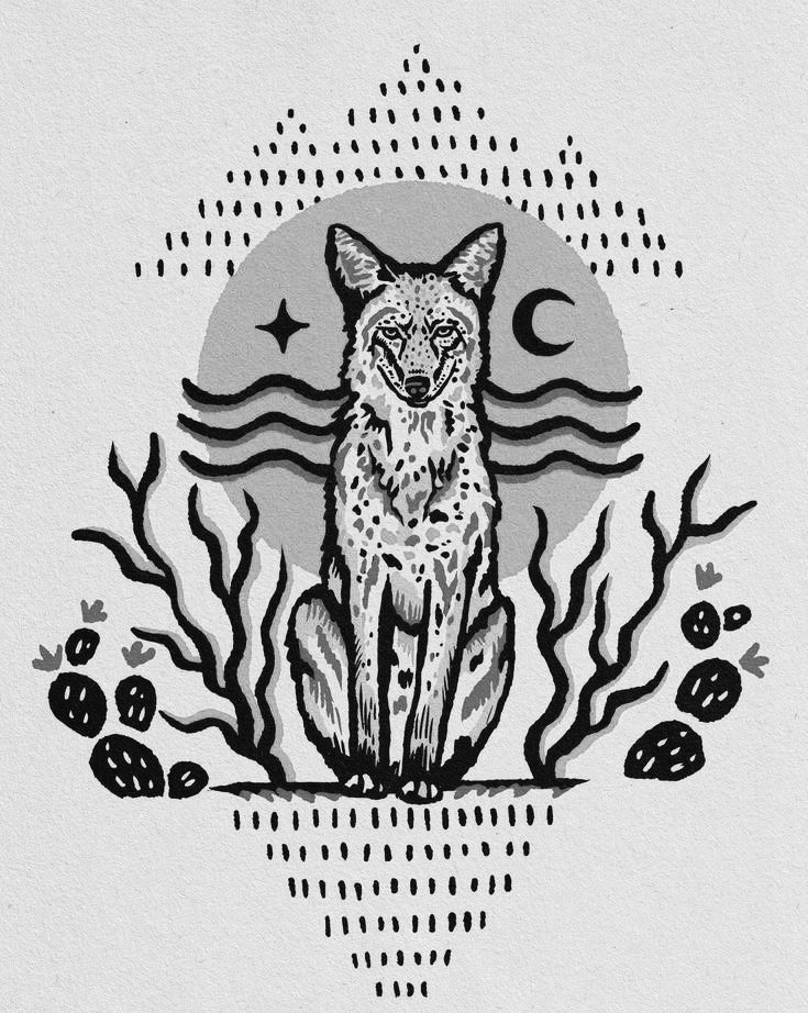 Coyote Tattoos 47