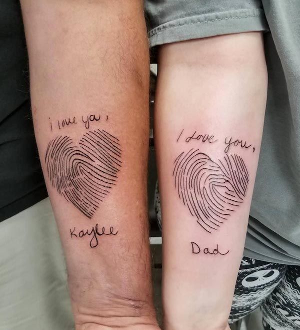 Father Daughter Tattoos 149