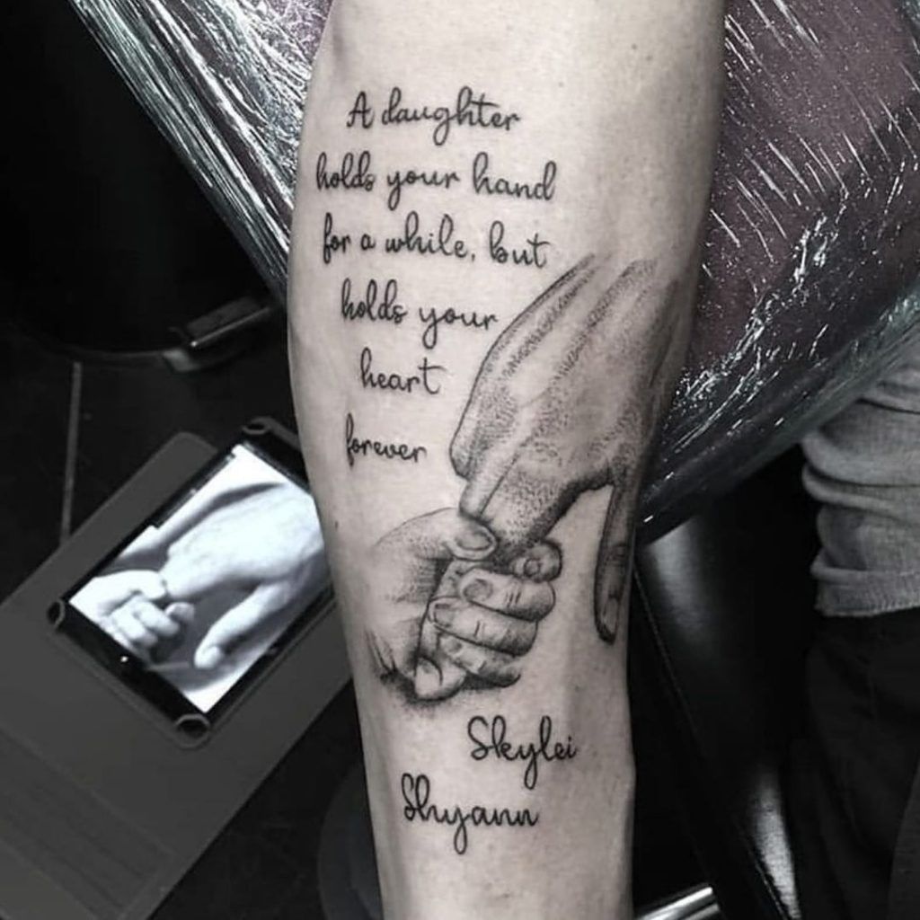Father Daughter Tattoos 58