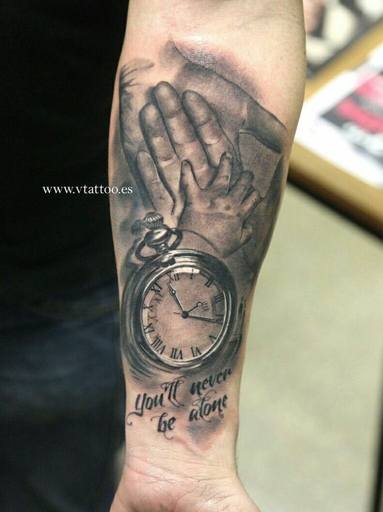 Father Daughter Tattoos 75