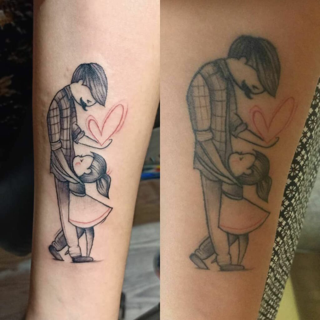 Father Daughter Tattoos 97