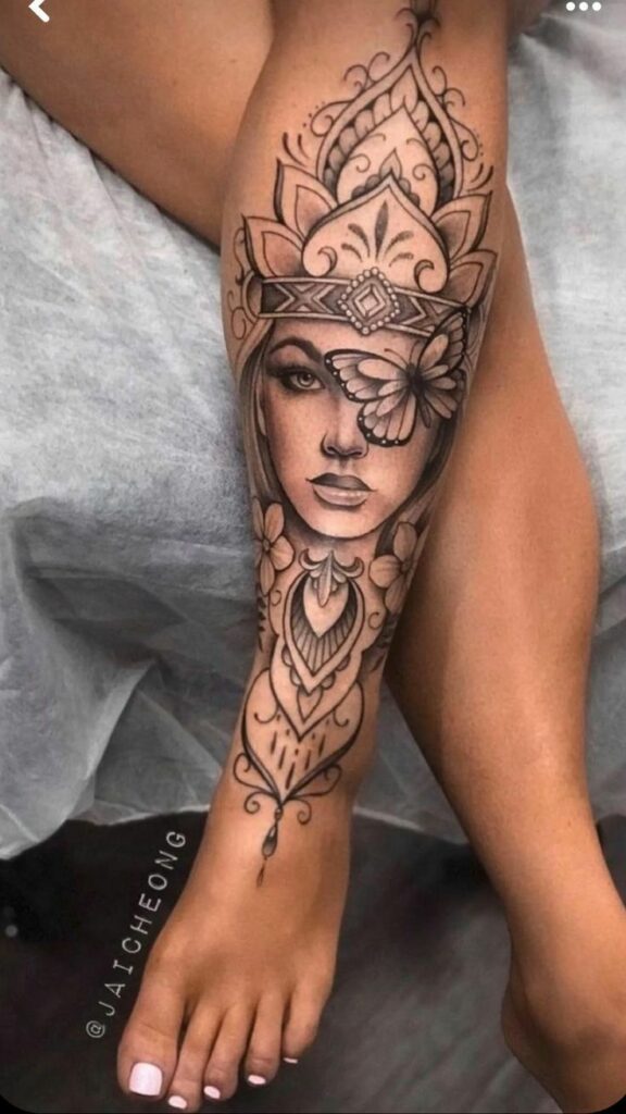 Leg Sleeve Tattoos 100
