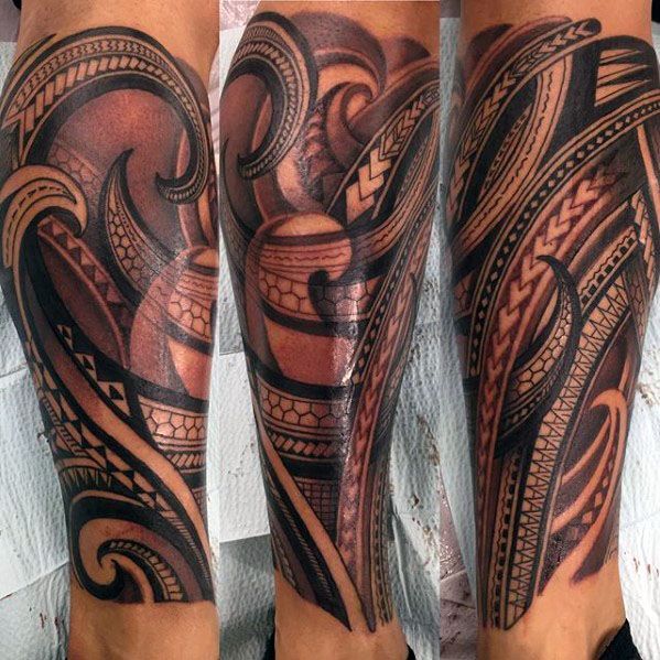 Leg Sleeve Tattoos 139