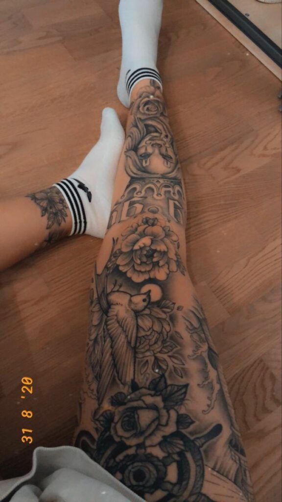 Leg Sleeve Tattoos 145