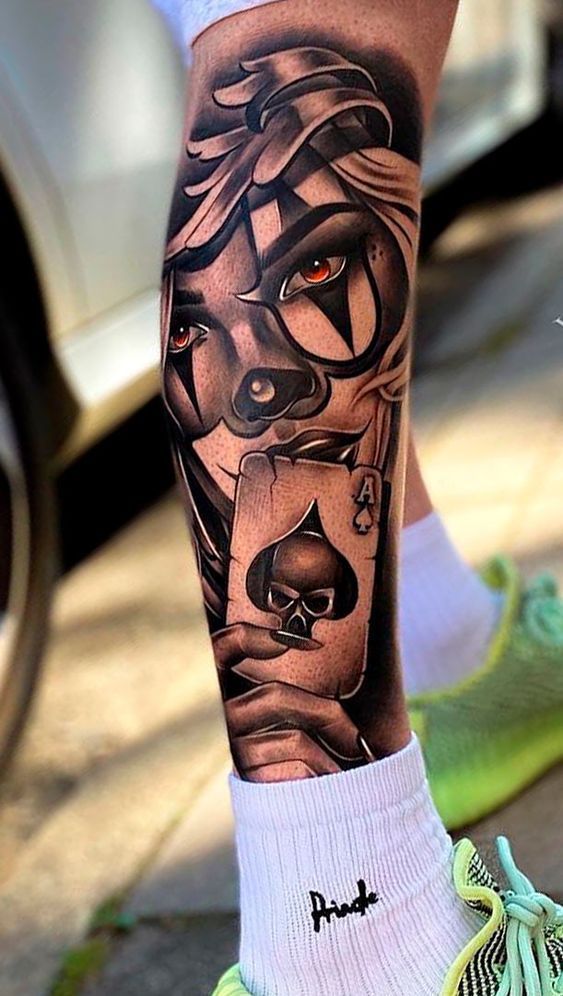 Leg Sleeve Tattoos 148