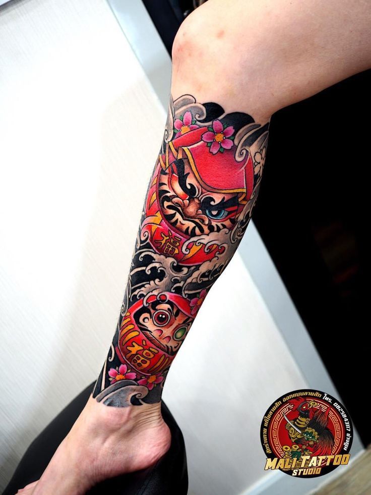 Leg Sleeve Tattoos 154