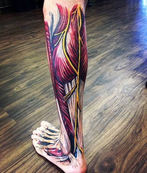 Leg Sleeve Tattoos 167