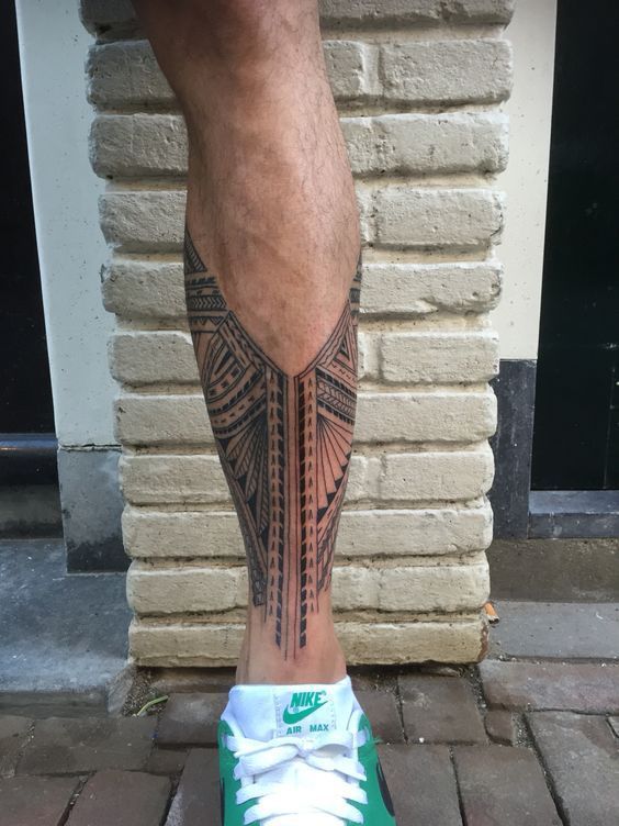 Leg Sleeve Tattoos 174