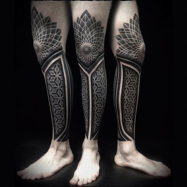 Leg Sleeve Tattoos 183