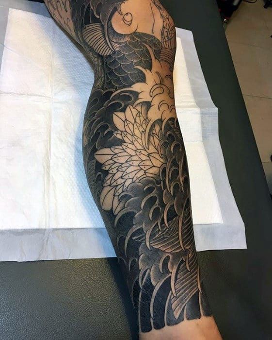 Leg Sleeve Tattoos 185