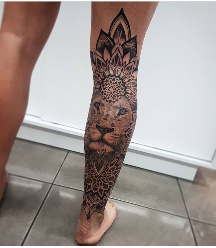 Leg Sleeve Tattoos 188