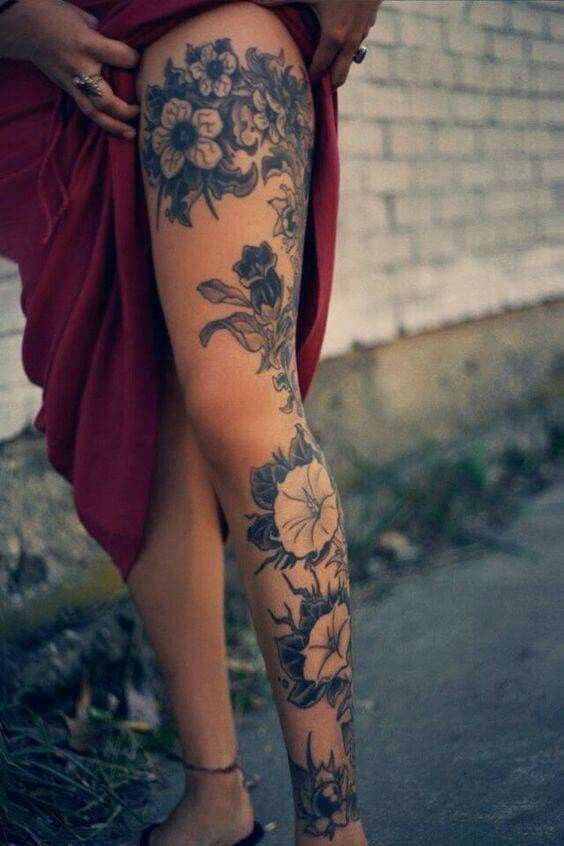 Leg Sleeve Tattoos 189