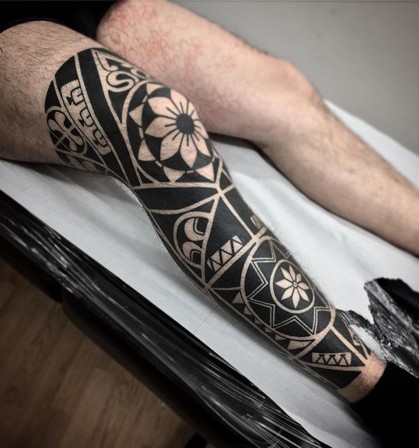 Leg Sleeve Tattoos 197