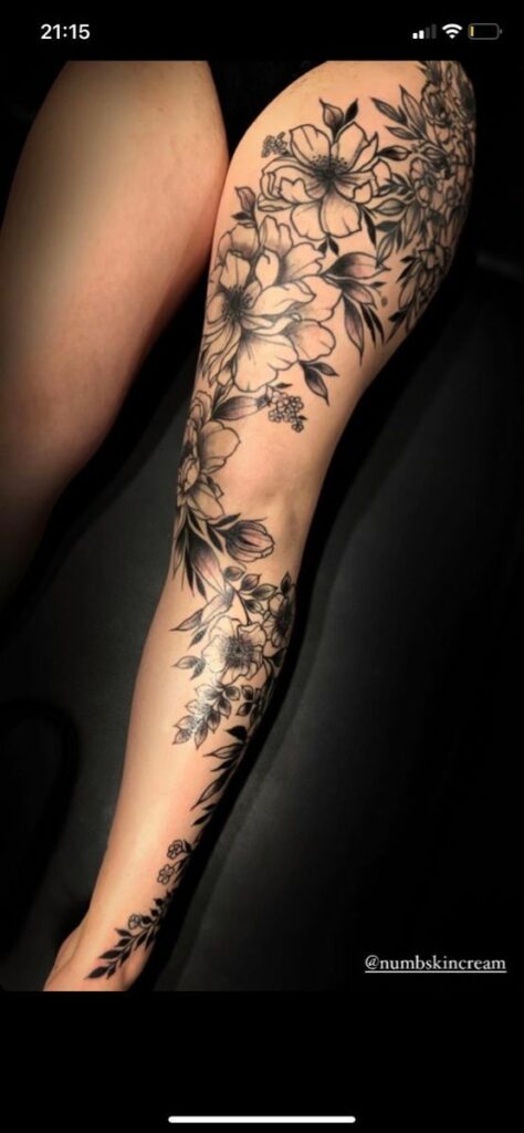 Leg Sleeve Tattoos 200