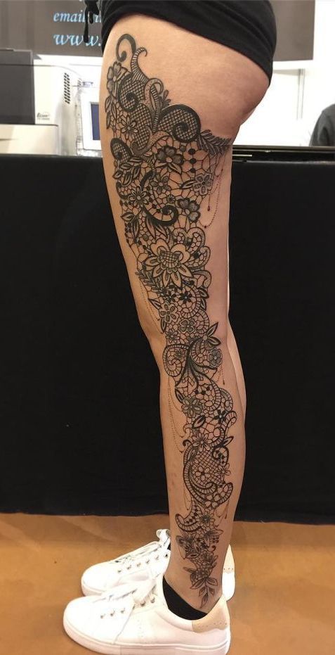 Leg Sleeve Tattoos 201
