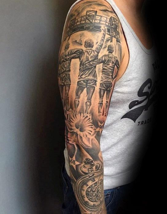 Leg Sleeve Tattoos 207