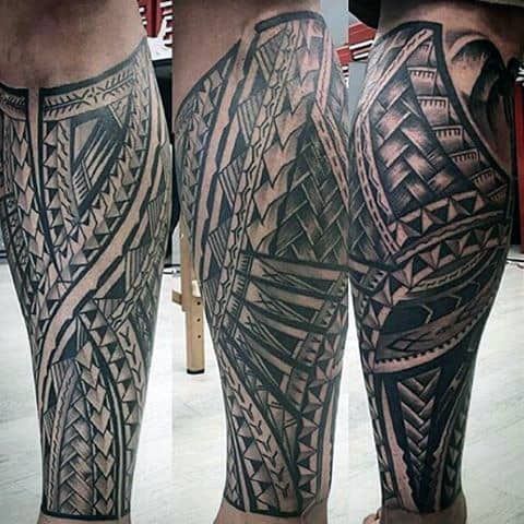 Leg Sleeve Tattoos 227
