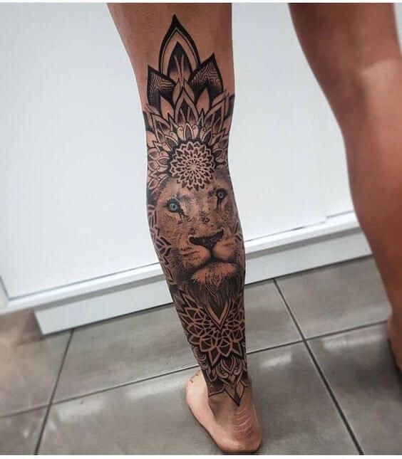 Leg Sleeve Tattoos 237