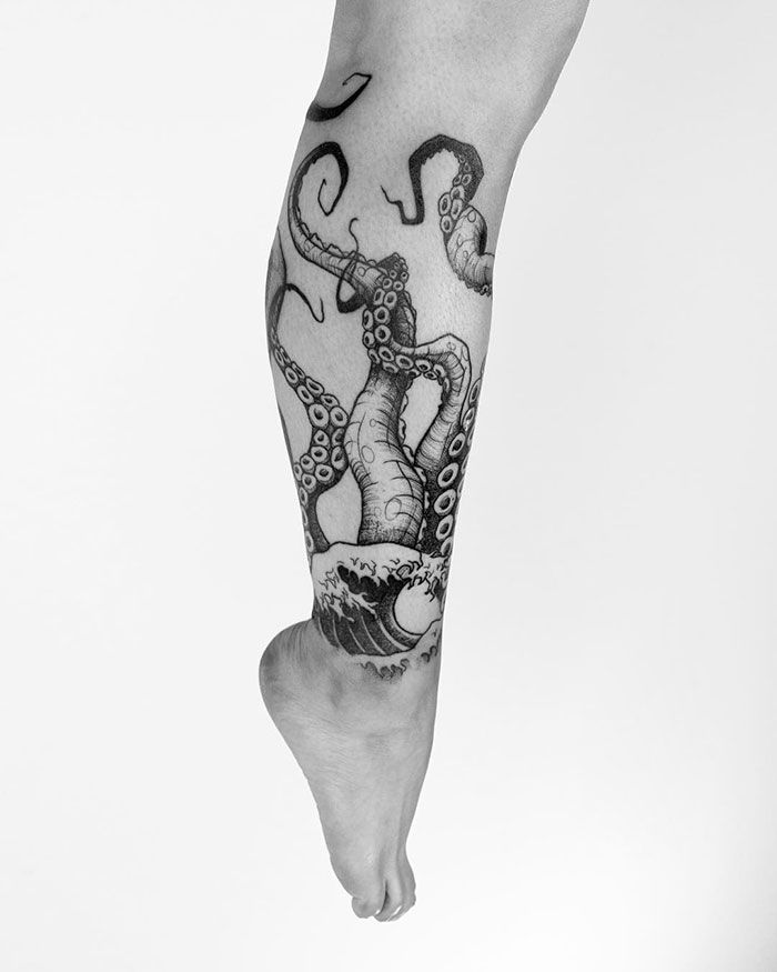 Leg Sleeve Tattoos 238