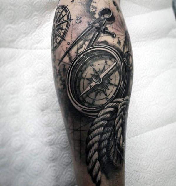 Leg Sleeve Tattoos 245