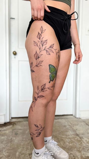 Leg Sleeve Tattoos 254