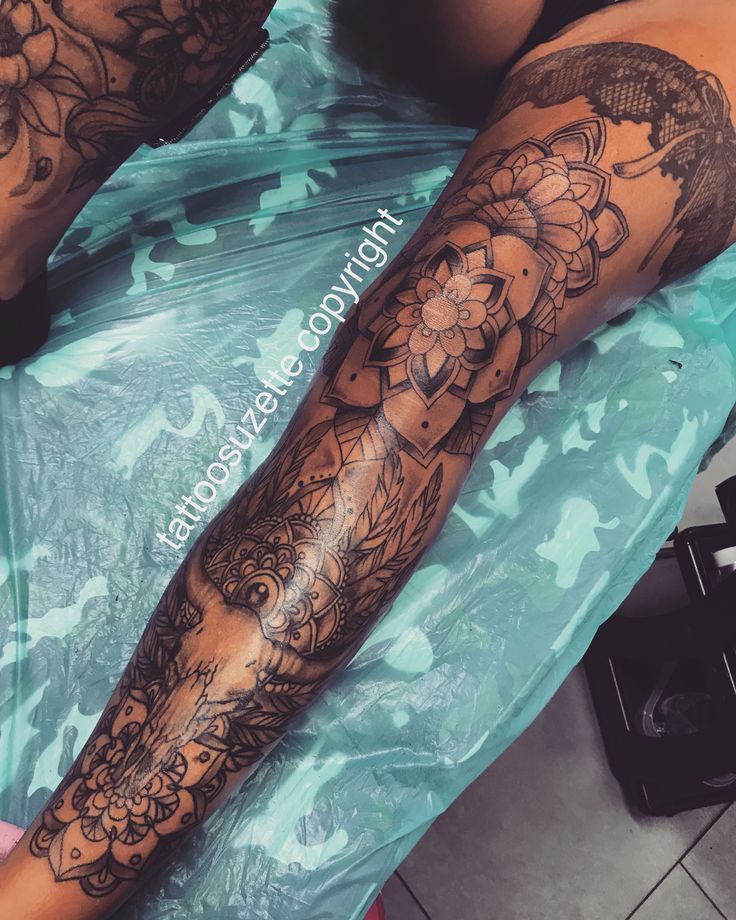 Leg Sleeve Tattoos 77