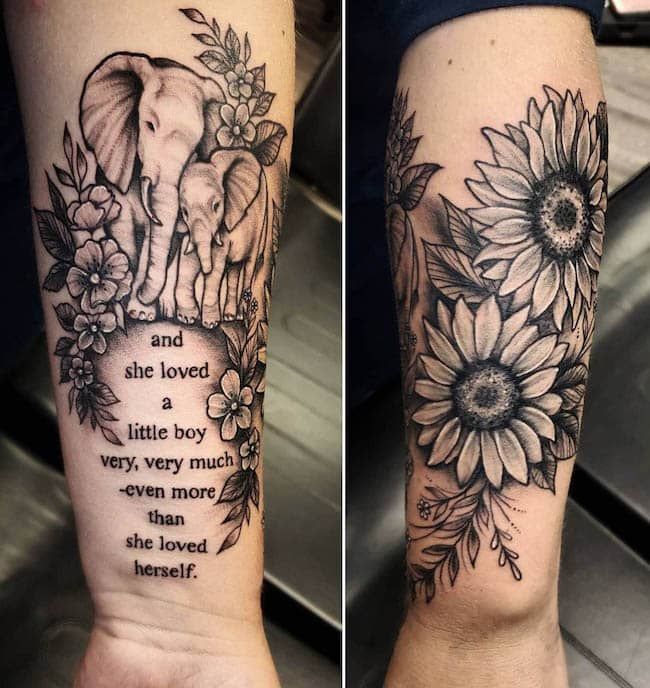 Mother Son Tattoos 107 1