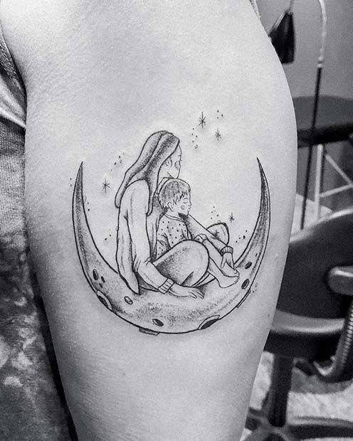 Mother Son Tattoos 123 1