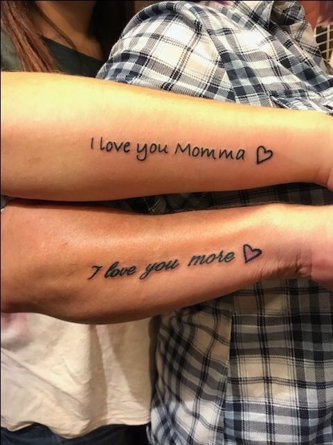 Mother Son Tattoos 130 1