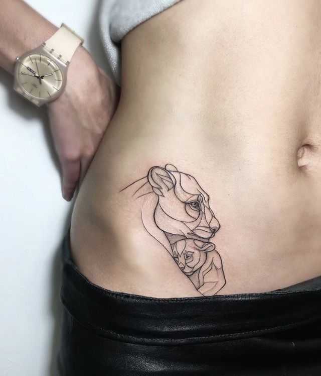 Mother Son Tattoos 137 1