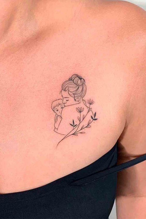 Mother Son Tattoos 139 1