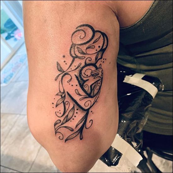 Mother Son Tattoos 143 1