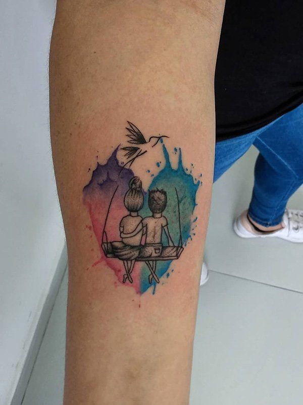 Mother Son Tattoos 146 1