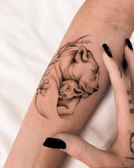 Mother Son Tattoos 153 1