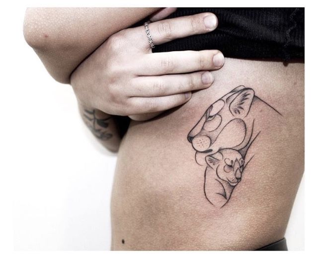 Mother Son Tattoos 163 1