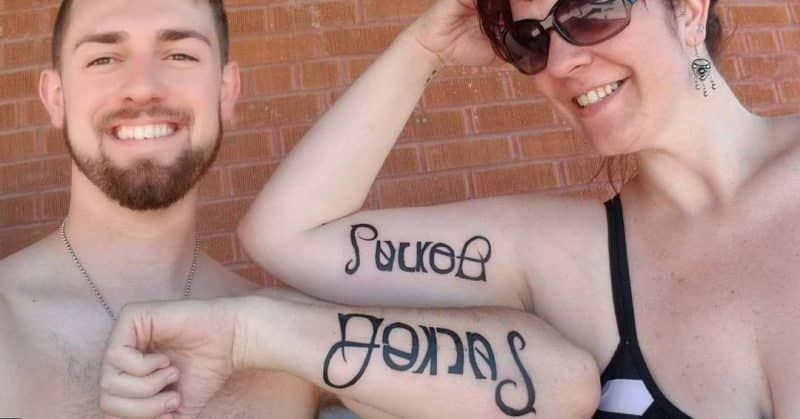 Mother Son Tattoos 183 1