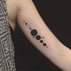 Solar System Tattoos 11