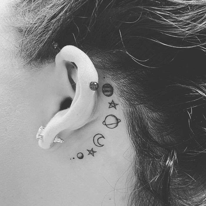 Solar System Tattoos 119