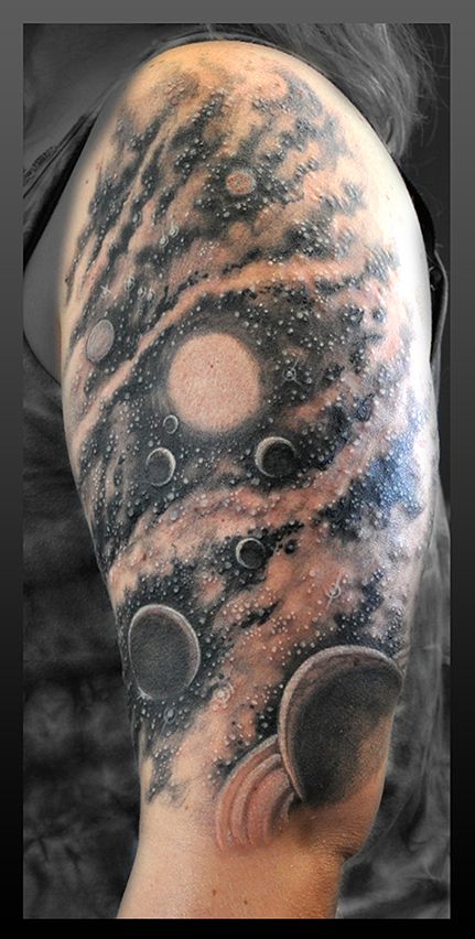 Solar System Tattoos 130