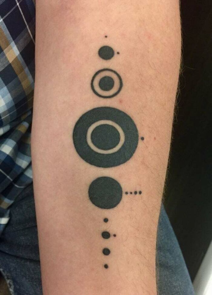 Solar System Tattoos 132