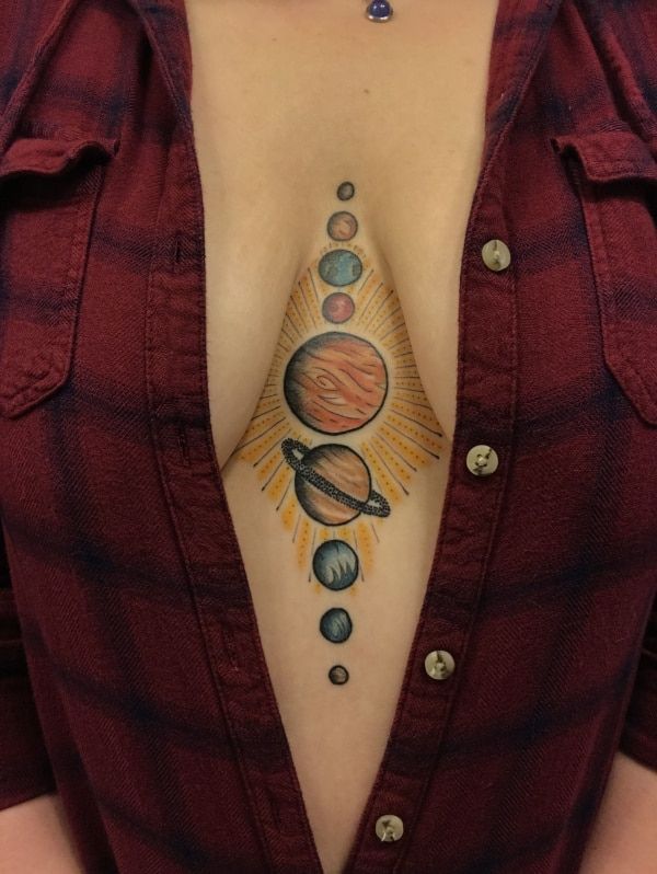 Solar System Tattoos 138